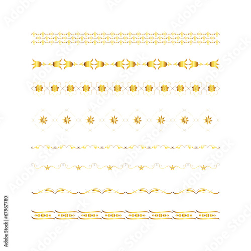 Bandas douradas