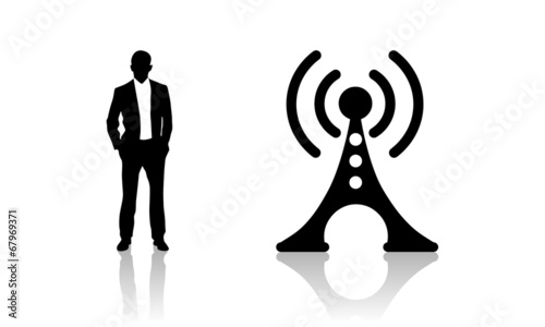Silhouette wifi