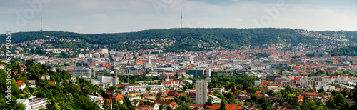Fototapeta Naklejka Na Ścianę i Meble -  Stuttgart Panorama