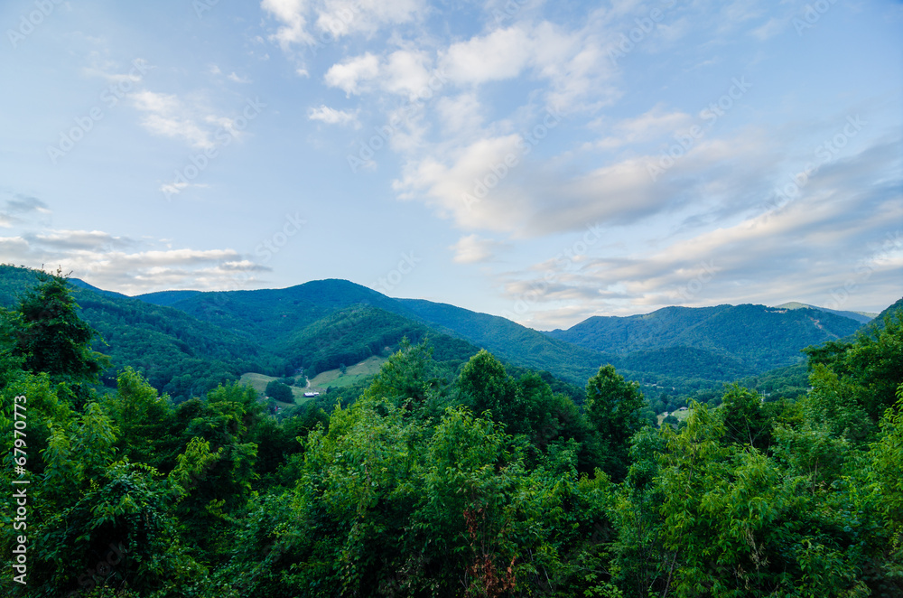 valley near maggie valley north carolina