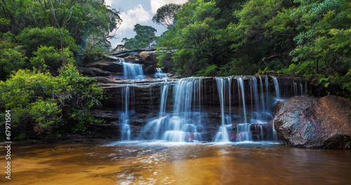 Wentworth falls, upper section Blue Mountains, Australia