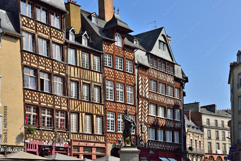 Altstadt von Rennes | Bretagne