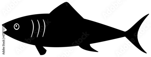 a black shadow fish