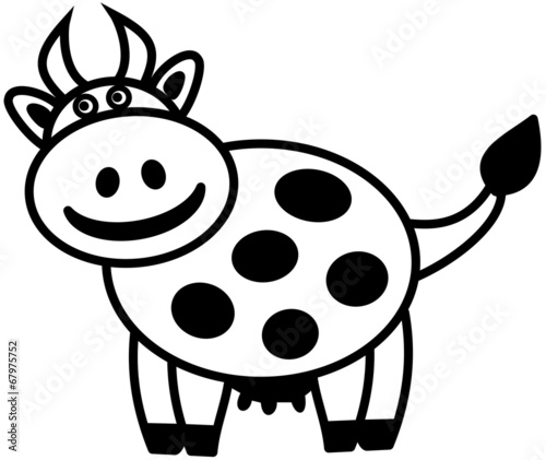a dairy cow in shadow