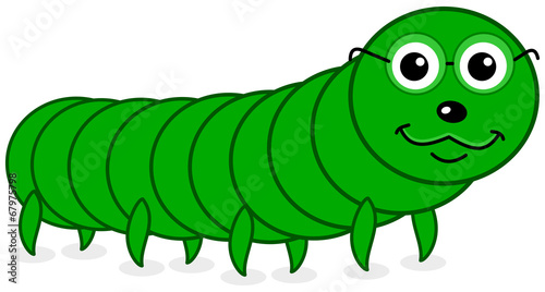 centipede with glasses