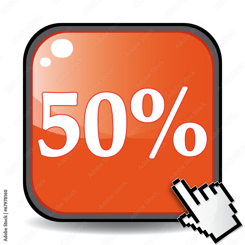 50 PERCENT ICON