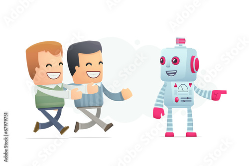 robot controls people's minds