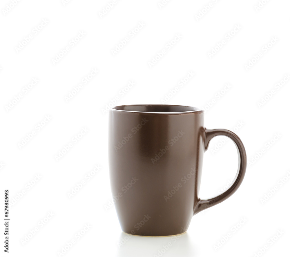 Mug isolated on white