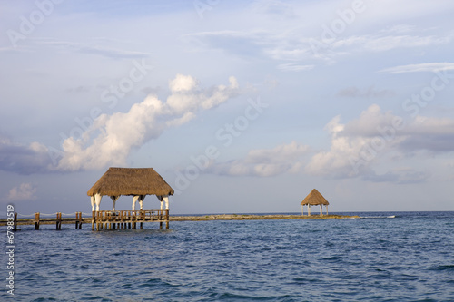 wooden dock