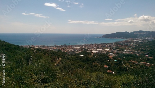 Typical Liguria landscape