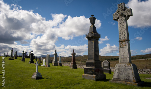 tra Tongue e Lochinver - cimitero