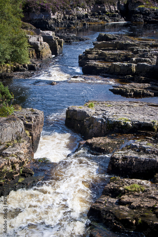 tra Tongue e Lochinver - torrente
