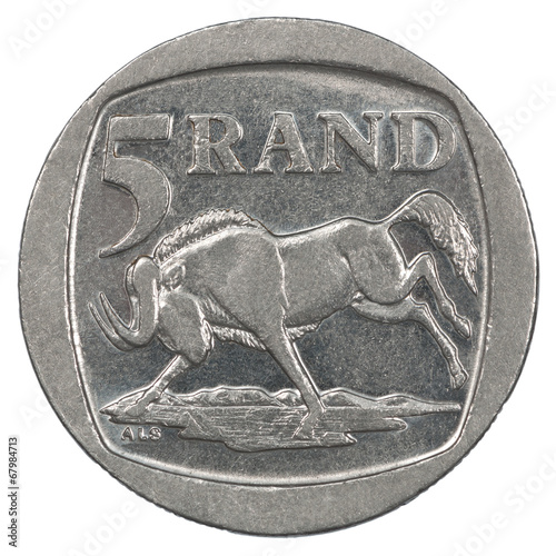 african rands coin photo