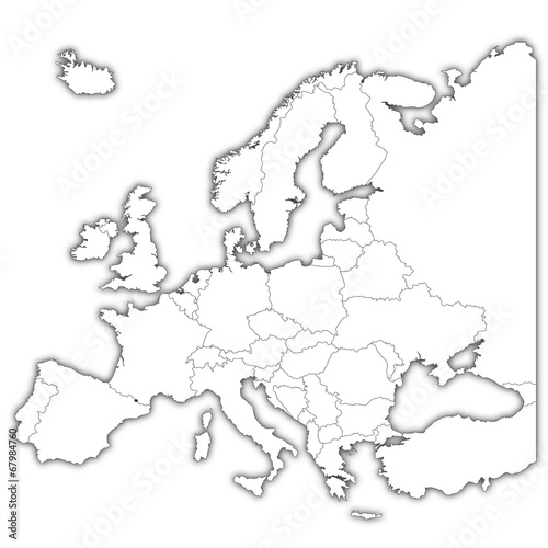 Europe map