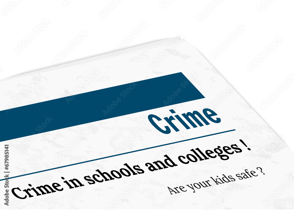 newspaper - crime