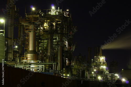 工場夜景、川崎 © naruto_japan