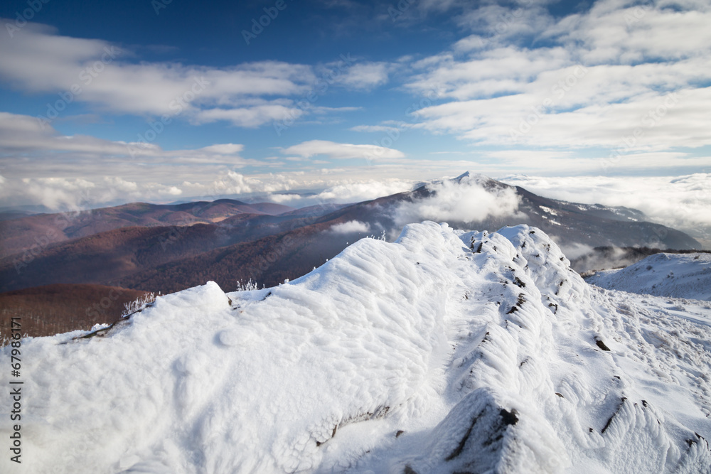 Obraz premium Bieszczady Winter