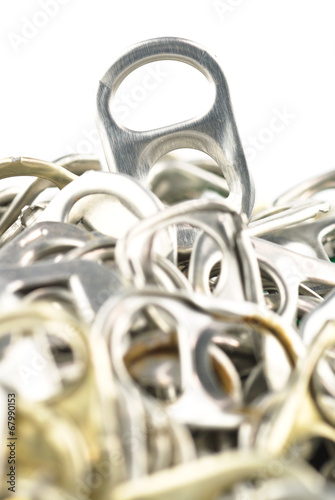 Old aluminum ring pulls