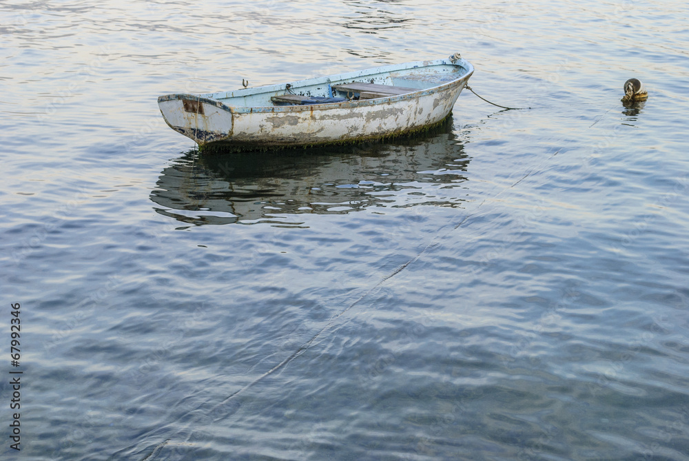 Naklejka premium Old fishing boat