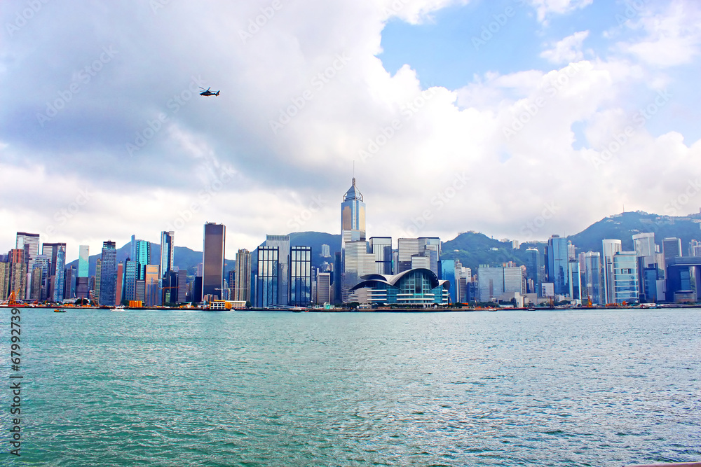 Obraz premium Hong Kong harbour