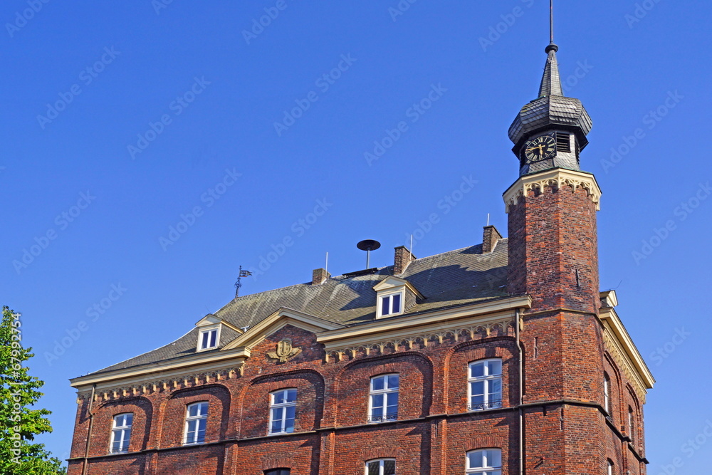 Altes Rathaus in RHEINBERG ( bei Duisburg )