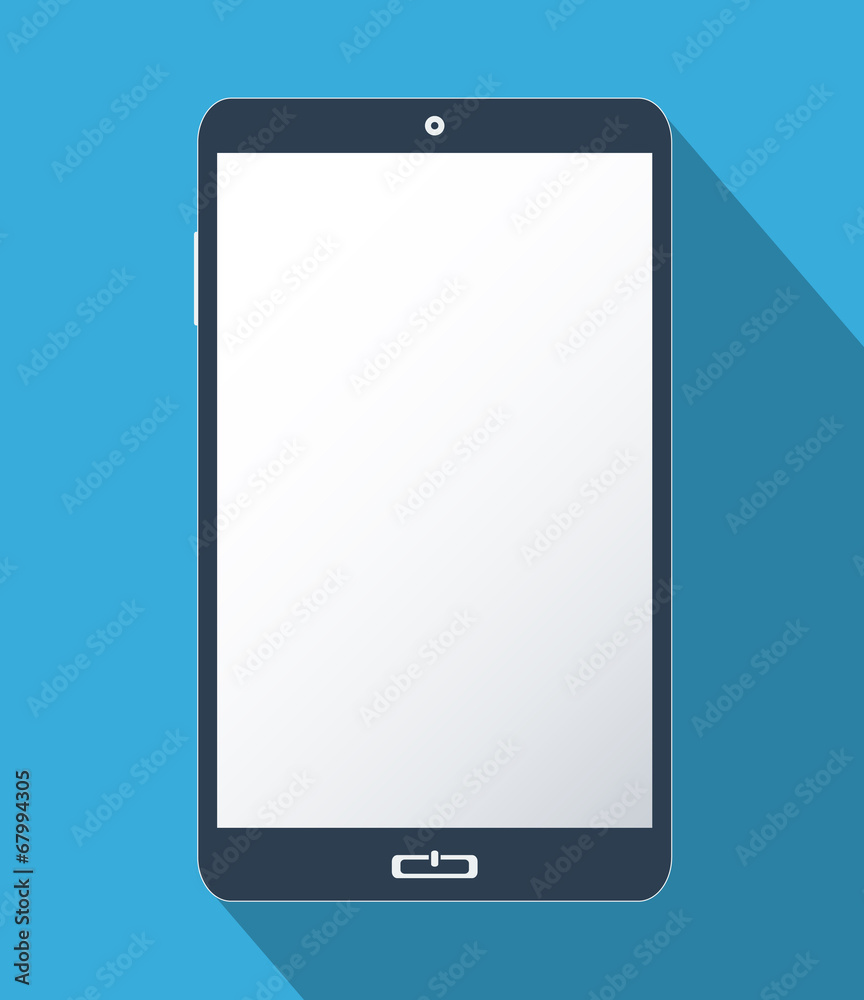Smartphone with blank screen