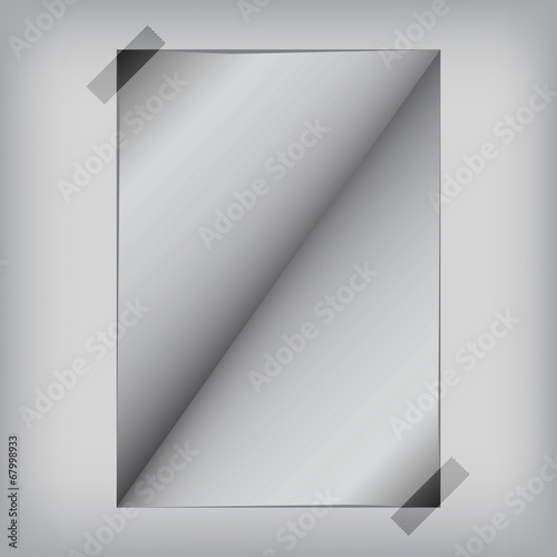 Open paper, vector illustration