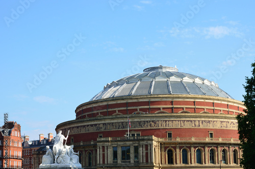 Albert hall viewed from memorial