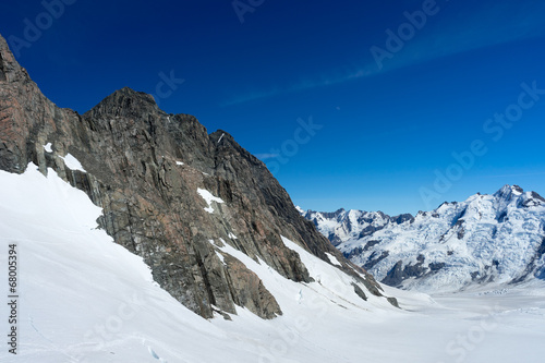 Snowy mountains