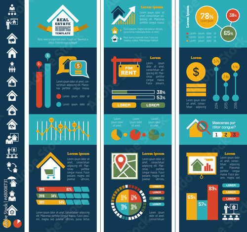 Real Estate Infographics.