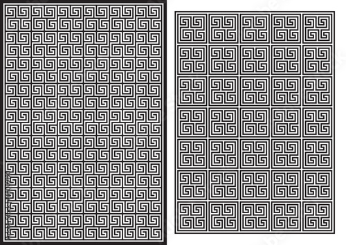 Illustration of the Greek Pattern