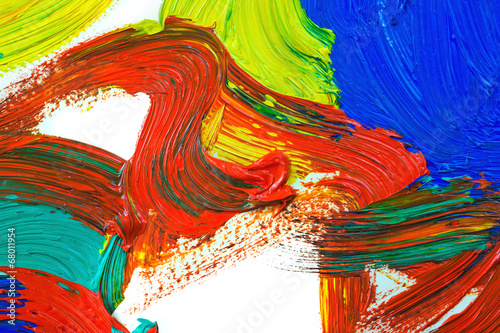 Abstract acrylic painted background