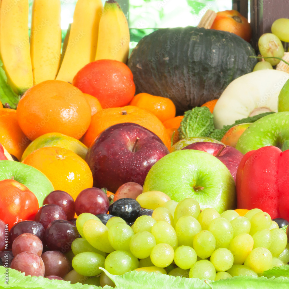 Fruits and vegetables Fruits and vegetables