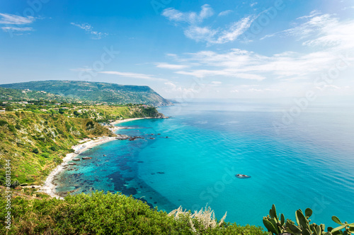 Coastline at Capo Vaticano, Calabria, Italy