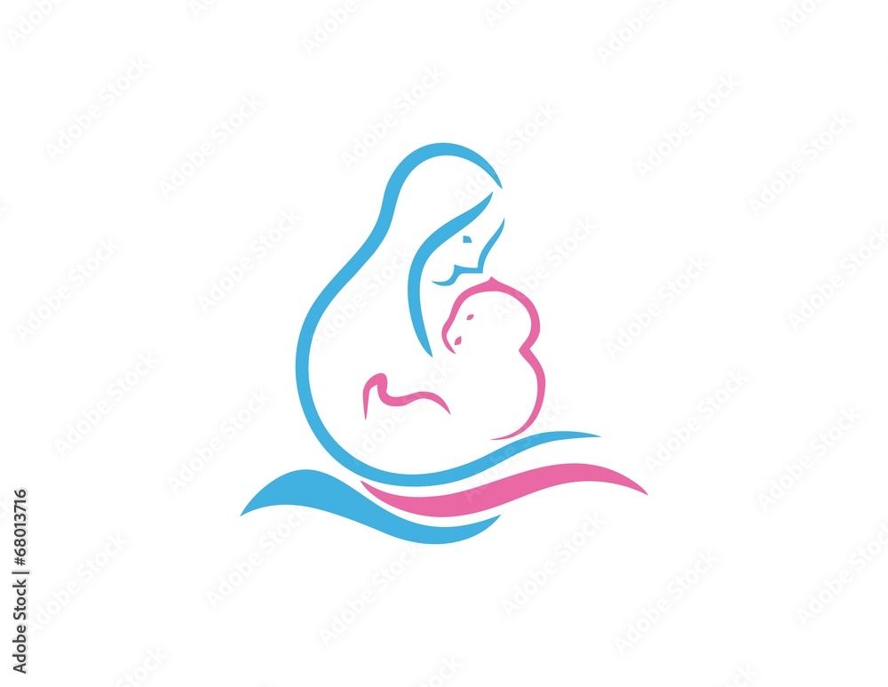 baby logo, mom, child, kids, mother, woman, sketch beauty baby logo, mom, child, kids, mother, woman, sketch beauty