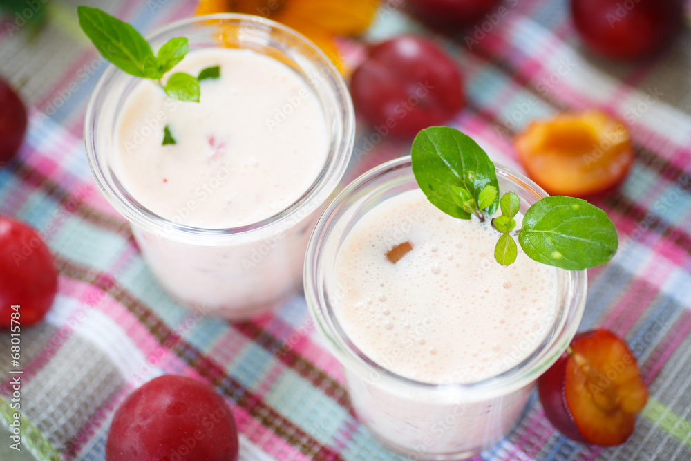 plum smoothie