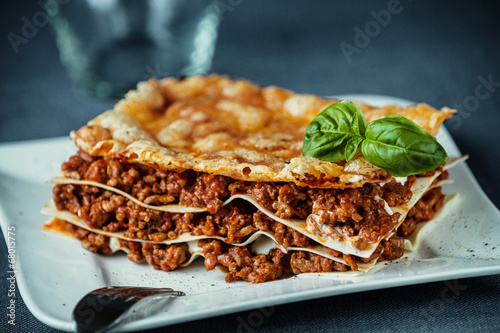 Italian beef lasagne