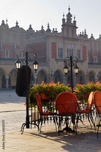 Town market cafe in Cracow #68015971