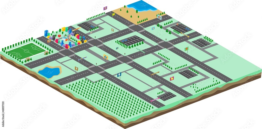 Obraz premium game assets element