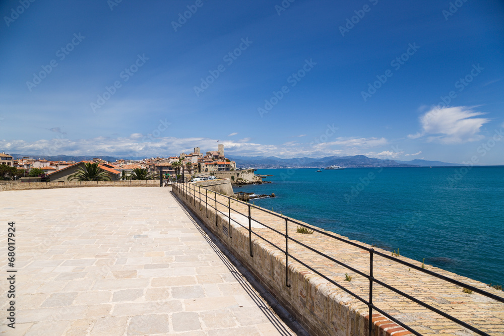 Antibes, France. View of old fortress
