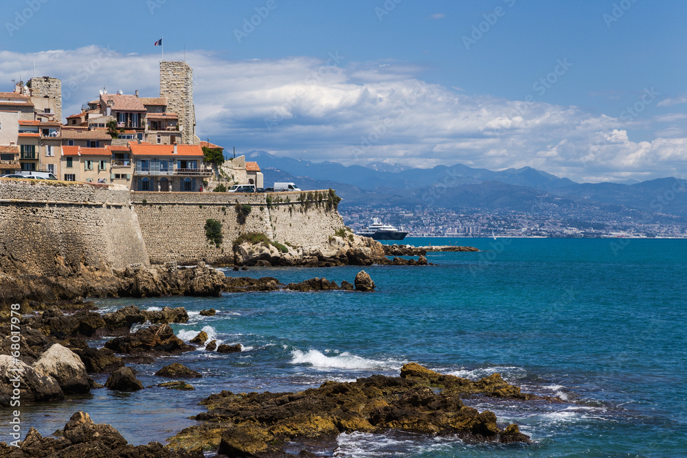 Antibes, France. Sea fortress