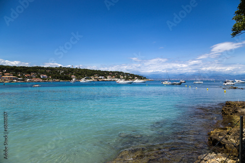 Antibes, France. Seascape on the French Riviera