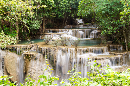 nice waterfall in thailand