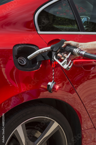 Pumping Gas - Filling a car with fuel