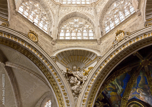 Valencia Cathedral Interior  Spain