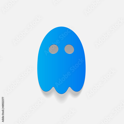 realistic design element: ghost