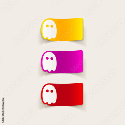 realistic design element: ghost