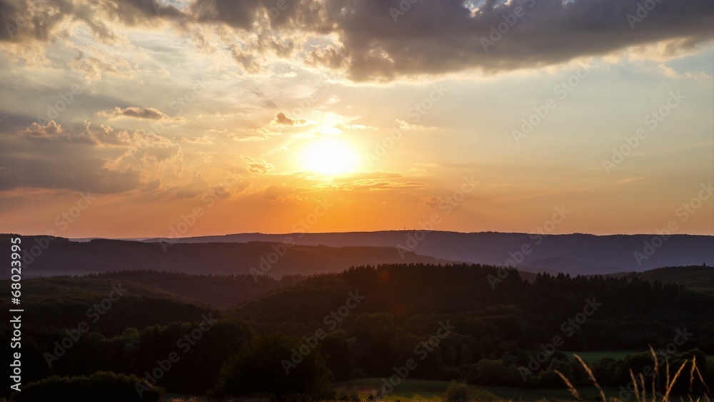 Sommerabend Timelapse 4K