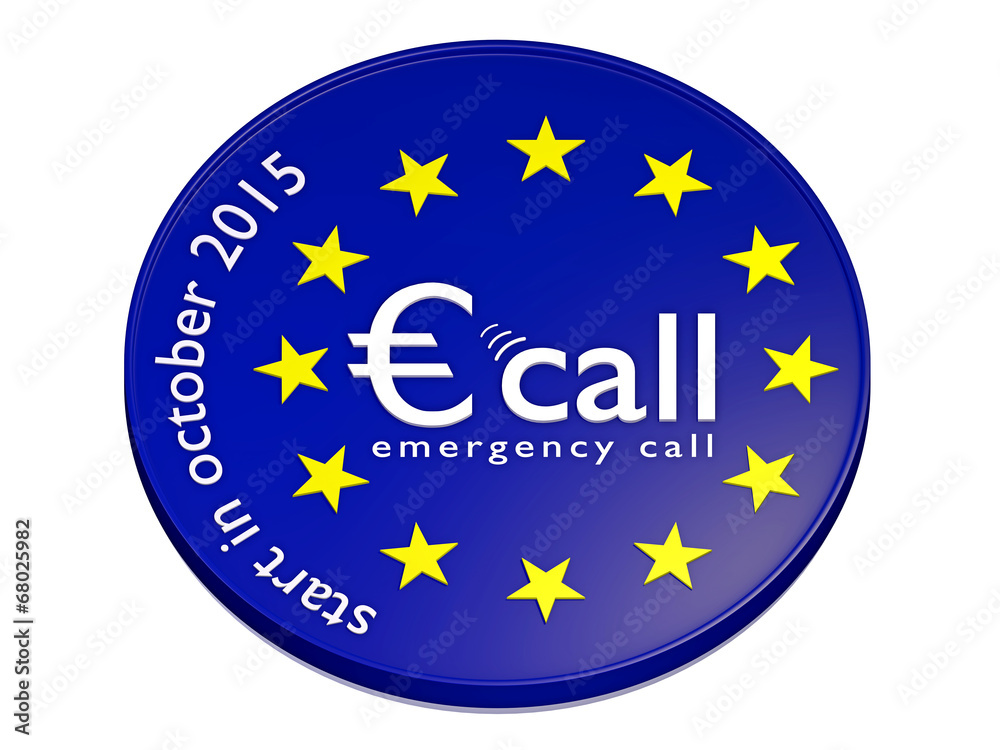 E-CALL automatic phone call in an accident E-CALL automatic phone call in an accident