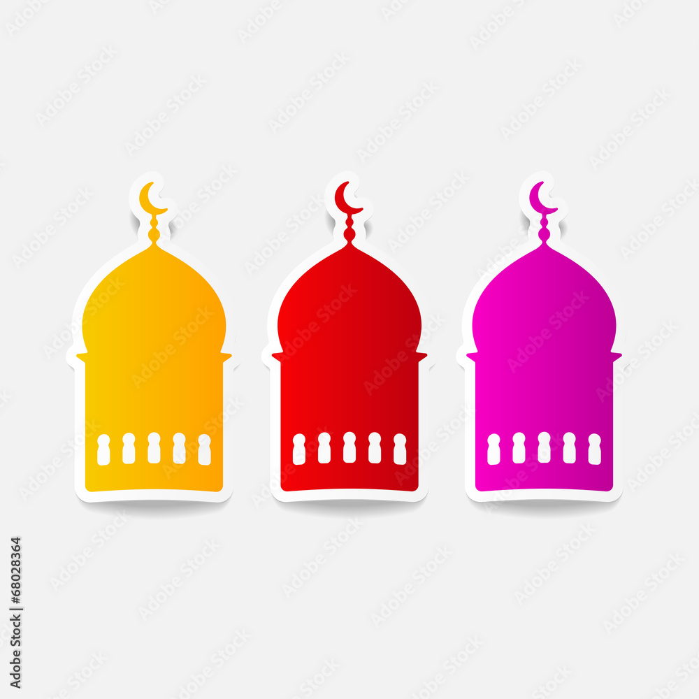 realistic design element: ramadan realistic design element: ramadan